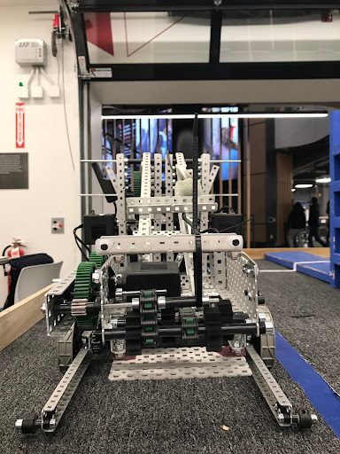 Image of a robot with intake rollers